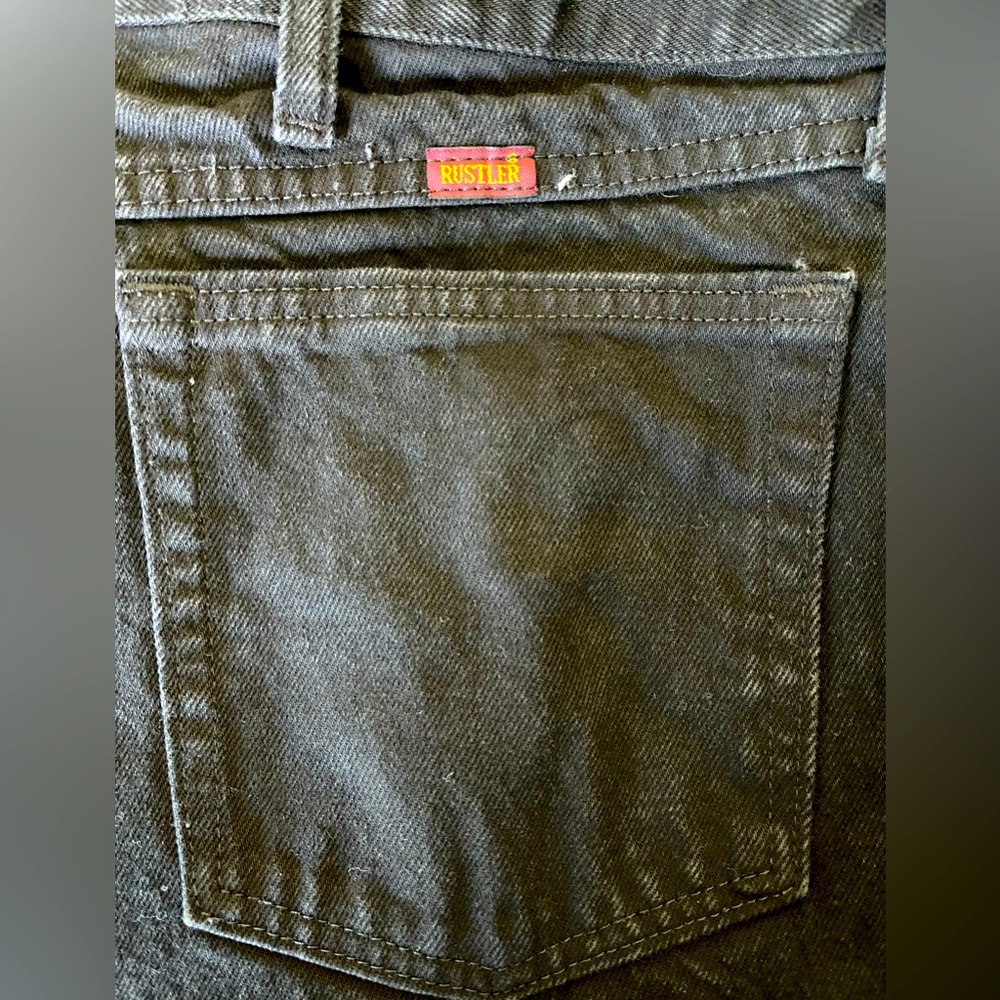 Rustler Jeans 44/32 Black